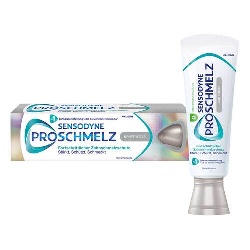 Sensodyne Proschmelz sanft wei&szlig; Zahnpasta - 1
