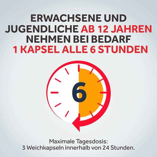 Nurofen Mini 400 mg Weichkapseln - 6