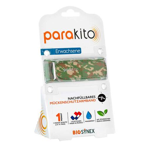 Para Kito M&uuml;ckenschutz Armband Erwachsene camouflage - 1