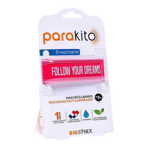 Para Kito M&uuml;ckenschutz Armband Erwachsene fuchsia - 1