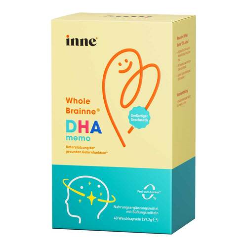 Inne Whole Brainne DHA memo Weichkapseln - 1