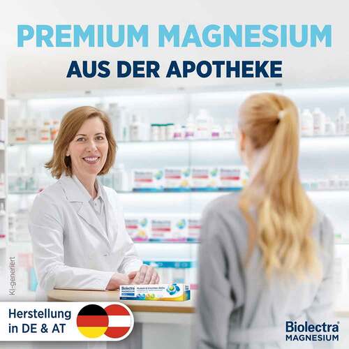 Biolectra Magnesium 250 mg Muskeln &amp; Knochen Aktiv Kautabletten - 3