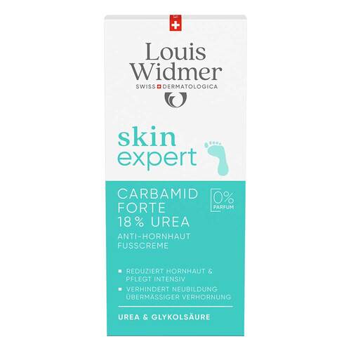 Widmer skinexpert Carbamid Forte Fu&szlig;creme 18%Urea unp - 2