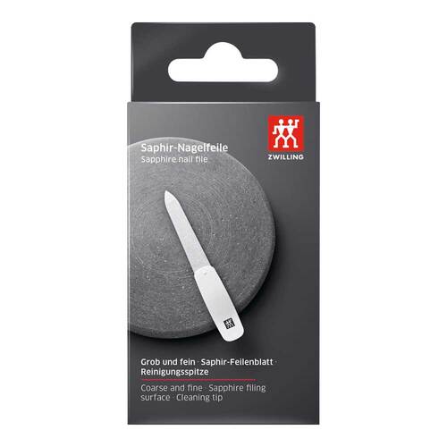 Zwilling Saphir-Nagelfeile 9 cm ergonomisch - 1