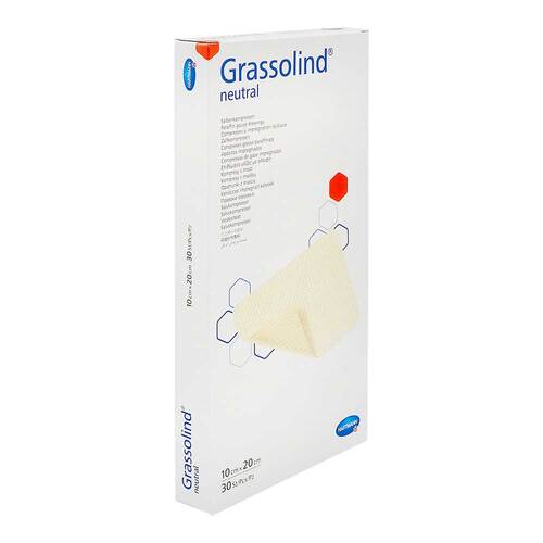 Grassolind Salbenkompressen 10x20 cm steril - 1