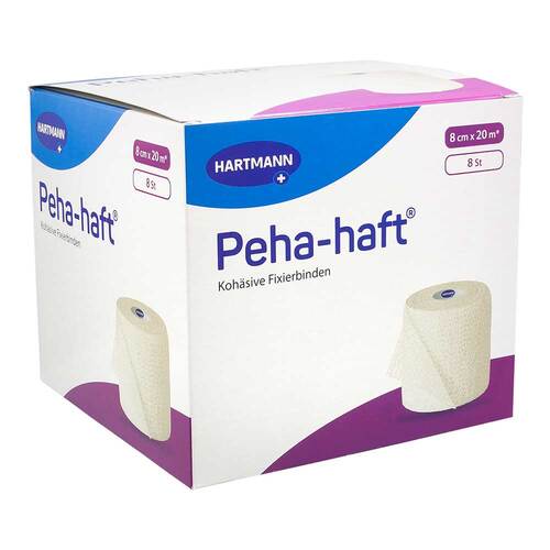 Peha-Haft Fixierbinde latexfrei 8 cmx20 m - 1