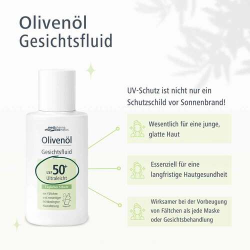 Oliven&ouml;l Gesichtsfluid LSF 50 +  - 5