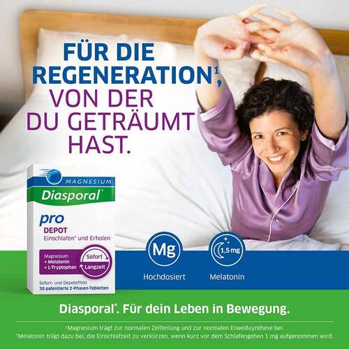 Magnesium Diasporal pro Depot Einschlafen + Erholen - 2