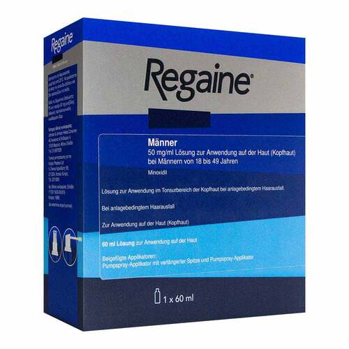 Regaine M&auml;nner 50 mg / ml L&ouml;sung z.Anw.a.d.Kopfhaut - 1
