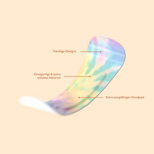 Wild Stripes waterproof secure Rainbow Int Pflaster  - 3