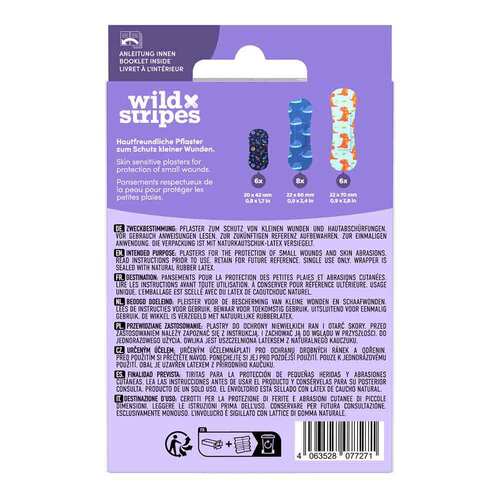 Wild Stripes Kids sensitive Space Int Pflaster - 2