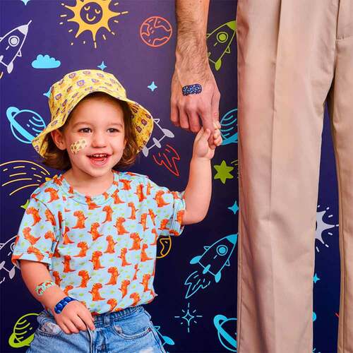 Wild Stripes Kids sensitive Space Int Pflaster - 6