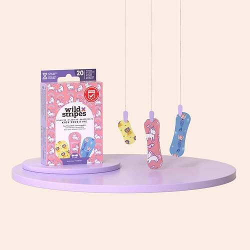 Wild Stripes Kids sensitive Fantasy Int Pflaster - 3