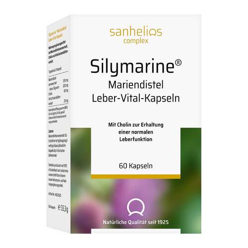 Silymarine Mariendistel Leber-Vital-Kapseln - 1