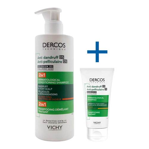 Vichy Dercos Anti-Schuppen 2in1 Shampoo und Conditioner - 1