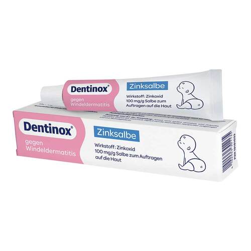 Dentinox Zinksalbe gegen Windeldermatitis - 1