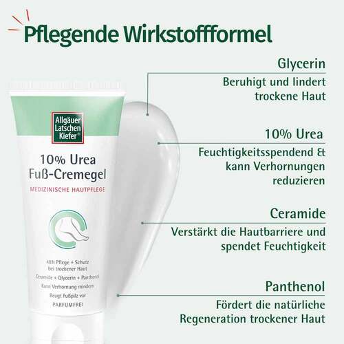 Allg&auml;uer Latschenkiefer 10% Urea Fu&szlig; Cremegel - 4