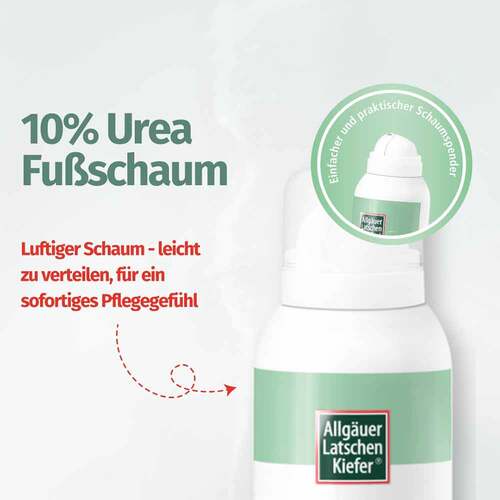 Allg&auml;uer Latschenkiefer 10% Urea Fu&szlig;schaum - 5