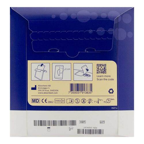 Absorbest Super superabsorb.Wundauflage 10x10 cm - 2