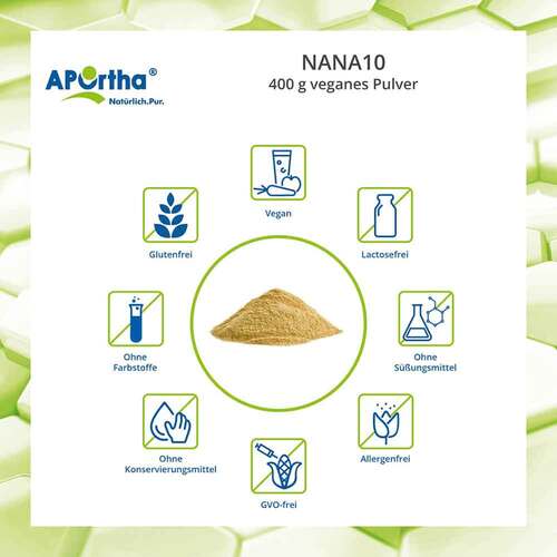 Aportha NaNa10 veganes Pulver - 3
