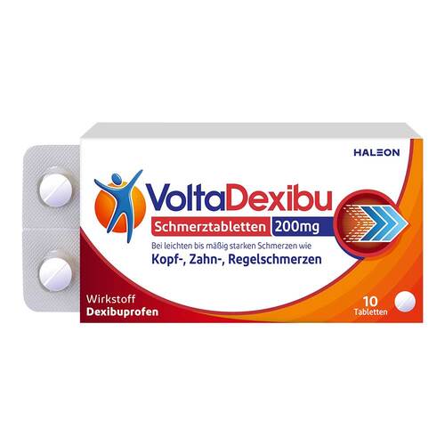 VoltaDexibu Schmerztabletten 200 mg Filmtabletten - 1