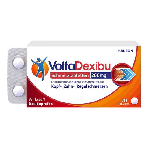 VoltaDexibu Schmerztabletten 200 mg Filmtabletten - 1