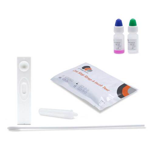 Strep A Test Testkassette Home Use Rachenabstrich - 2