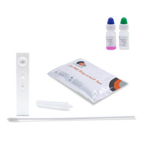 Strep A Test Testkassette Home Use Rachenabstrich - 2