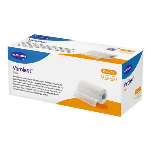 Varolast Plus Zinkleimbinde 10 cmx7 m - 1
