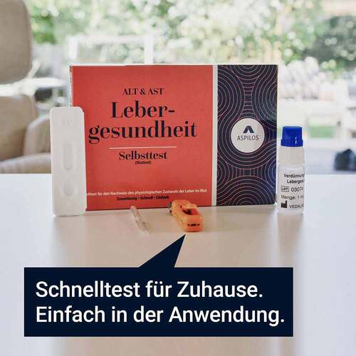 Aspilos Selbsttest Lebergesundheit Ast &amp; Alt - 3