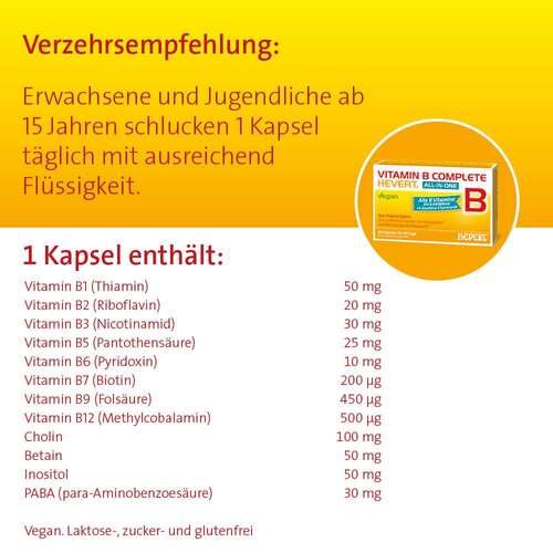 Vitamin B Complete Hevert all-in-one Kapseln - 2