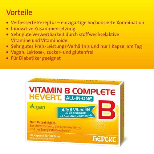 Vitamin B Complete Hevert all-in-one Kapseln - 3
