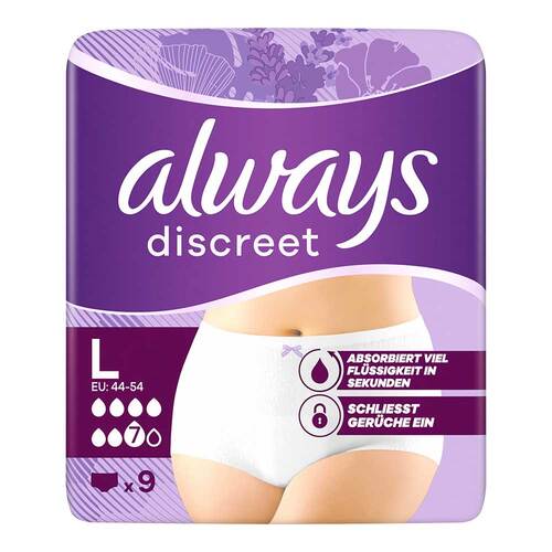 Always discreet Inkontinenz Pants plus L - 1