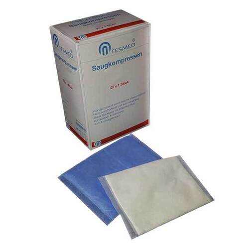 Saugkompressen unsteril Fesmed 15x25 cm - 1