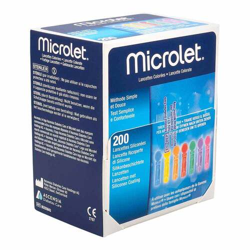 Microlet Lanzetten farbig - 1
