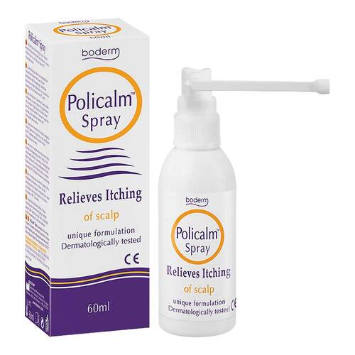 Policalm Spray juckende Kopfhaut - 1