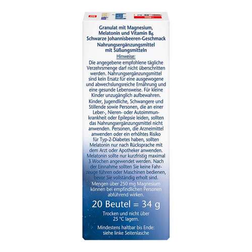 Doppelherz Magnesium 500 f&uuml;r die Nacht + Melatonin Direct - 4