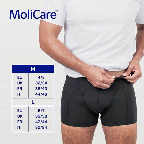 Molicare men Absorbent underwear + 5 Pads Gr&ouml;&szlig;e M - 6