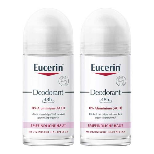 Eucerin Deodorant Roll-on 0% Aluminium Doppelpack - 1