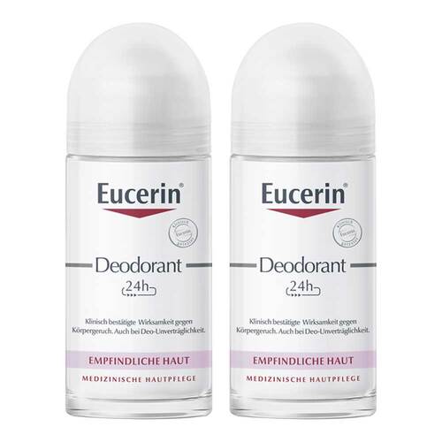 Eucerin Deodorant Empfindliche Haut 24h Roll-on  - 1