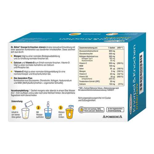 Dr. B&ouml;hm Knorpel &amp; Knochen intensiv Trinkpulver - 2