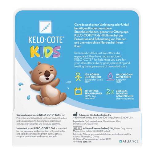 Kelo-Cote Kids Silikon Narbengel - 3