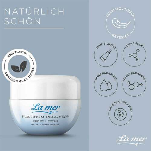 La mer Platinum Recovery Pro Cell Cream Nacht mit Parfum - 4