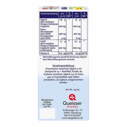 Doppelherz Omega-3 vegan Liquid 2000 system - 5