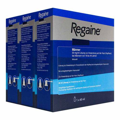Regaine M&auml;nner 50 mg / ml L&ouml;sung z.Anw.a.d.Kopfhaut - 1