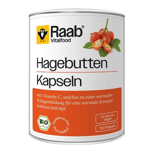 Raab Vitalfood Hagebutte Bio Kapseln - 1