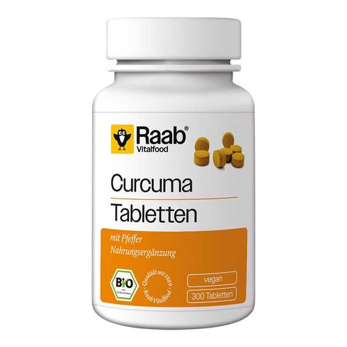 Raab Vitalfood Curcuma Bio Tabletten - 1