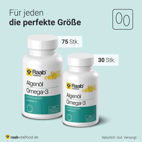 Raab Vitalfood Algen&ouml;l Omega-3 Kapseln - 4