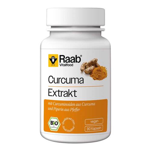 Raab Vitalfood Curcuma Extrakt Bio Kapseln - 1