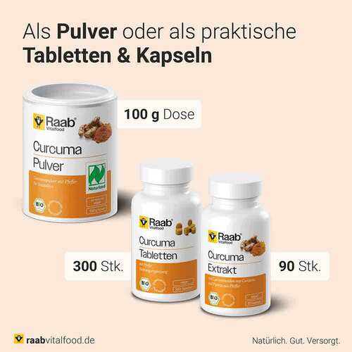 Raab Vitalfood Curcuma Extrakt Bio Kapseln - 4